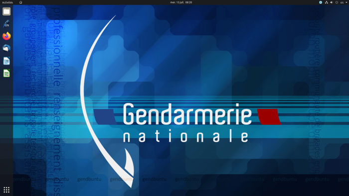 French Gendarmerie on Ubuntu